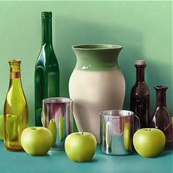 Fruits and Glassware